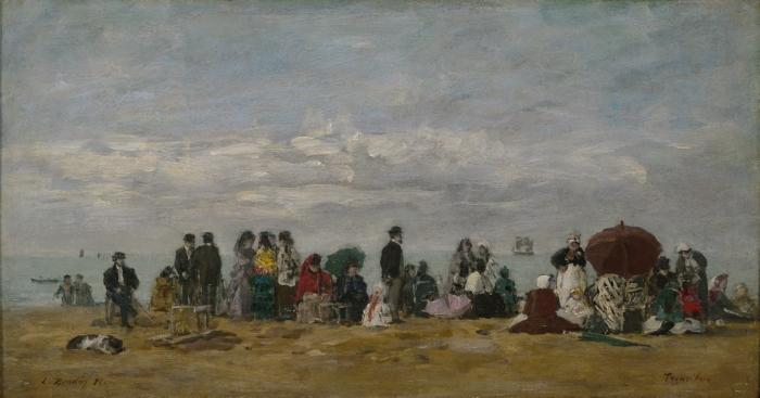 Eugene Boudin Beach at Trouville